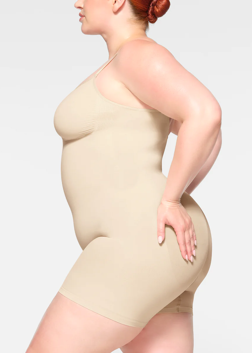 Customized mid-thigh jumpsuits